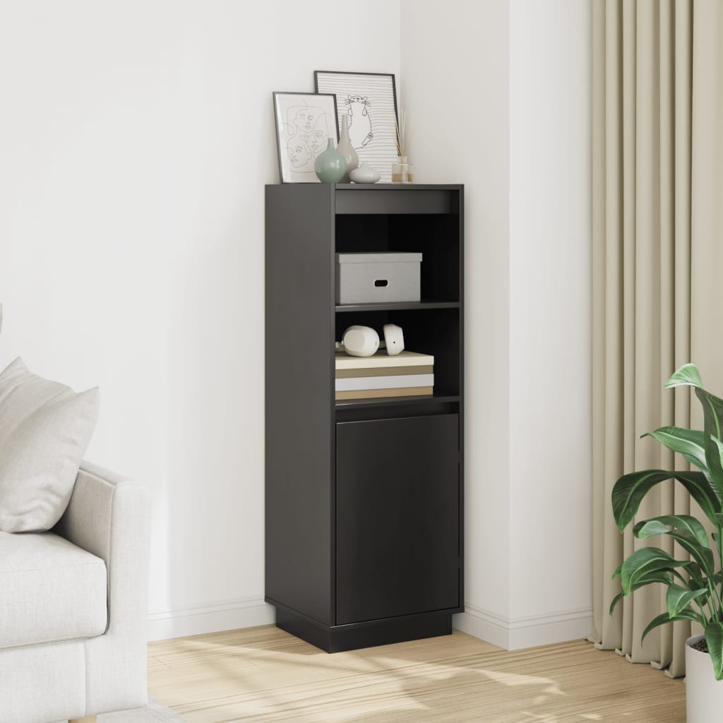 Komoda Medově Hnědá 37 X 34 X 110 Cm Masivní Borové Dřevo