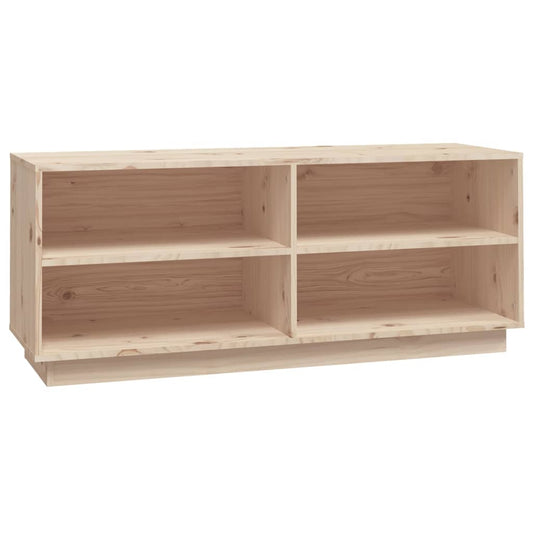 Botník 110 X 34 X 45 Cm Masivní Borové Dřevo