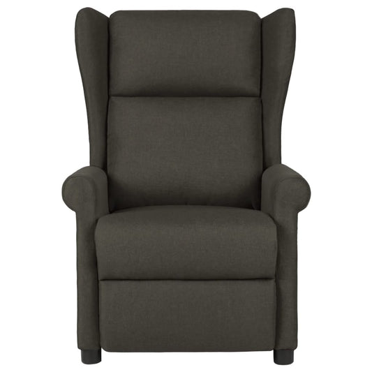 Polohovací Křeslo Taupe Textil