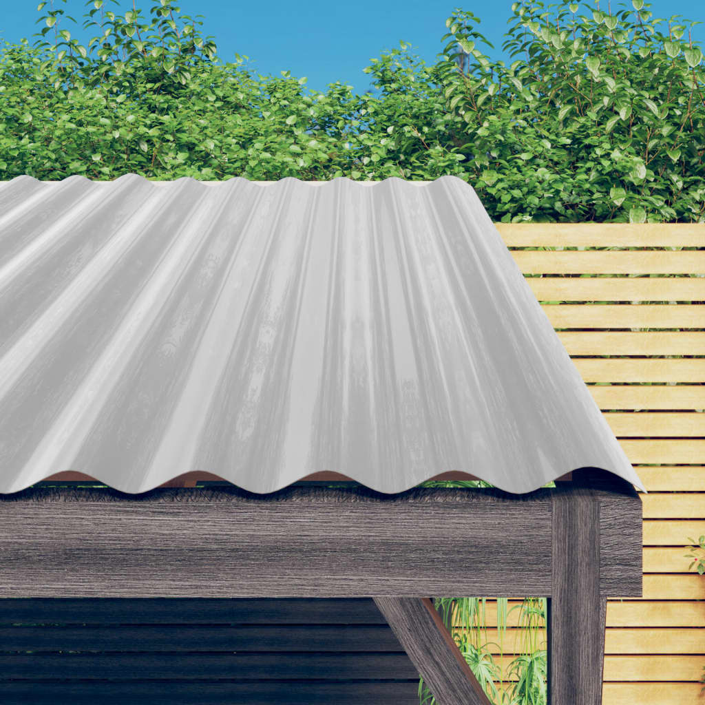 Střešní Panely 36 Ks Práškově Lakovaná Ocel Zelené