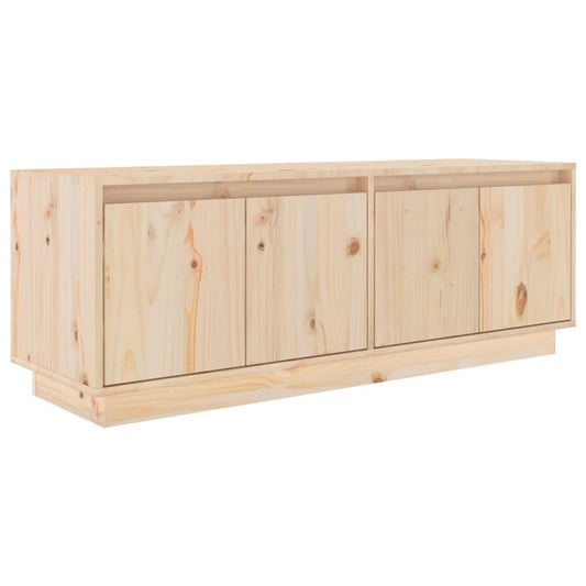 Tv Skříňka 110 X 34 X 40 Cm Masivní Borové Dřevo