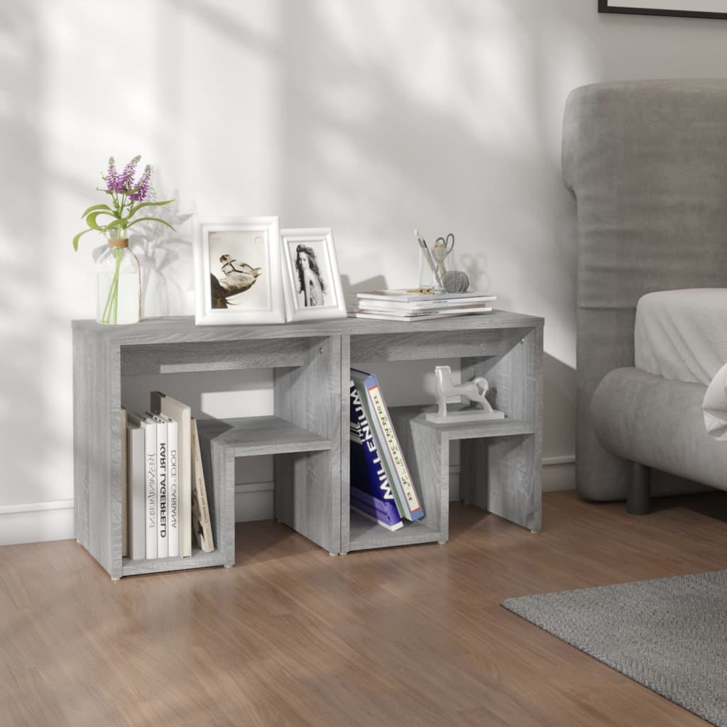 Noční Stolek 40 X 30 X 40 Cm Kompozitní Dřevo