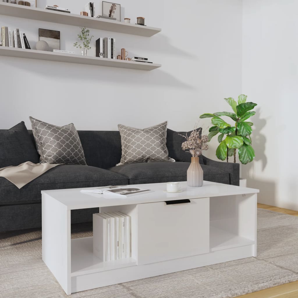 Konferenční Stolek Šedý Sonoma 102X50X36 Cm Kompozitní Dřevo