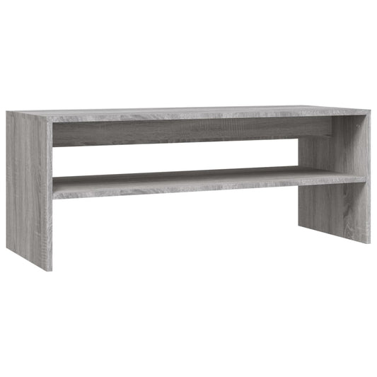 Konferenční Stolek Šedý Sonoma 100X40X40 Cm Kompozitní Dřevo