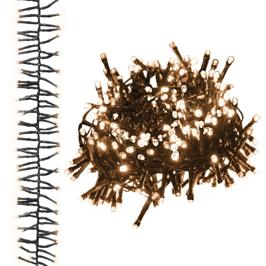 Světelný Led Řetěz Trs S 1 000 Led Diodami Teplý Bílý Pvc