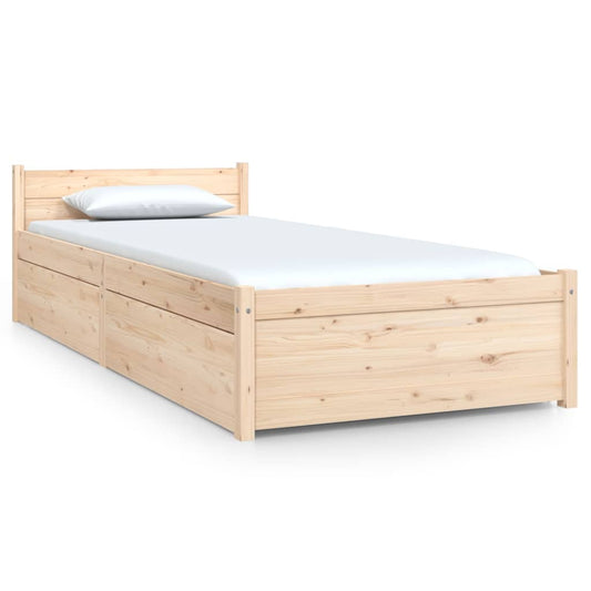 Rám Postele Se Zásuvkami Small Single