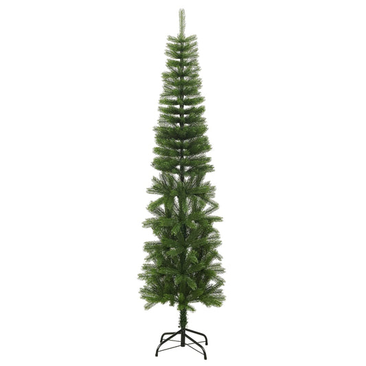 Umělý Úzký Vánoční Stromek Se Stojanem 240 Cm Pe
