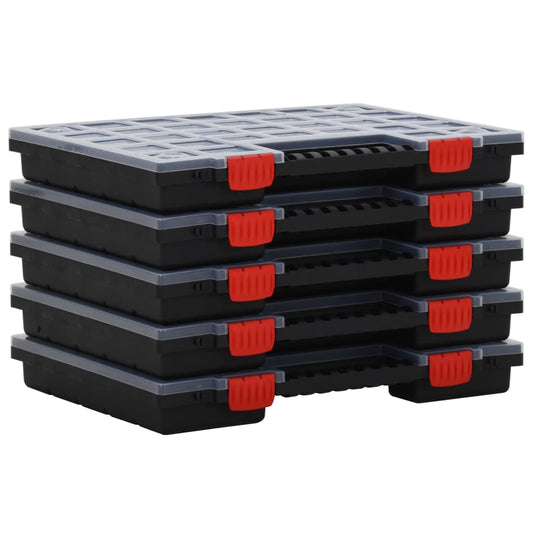 Organizéry Na Součástky 10 Ks 40 X 30 X 5 Cm Polypropylen