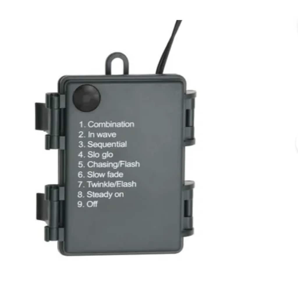 Vánoční Girlanda S Led Diodami Zelená 2,7 M Pvc