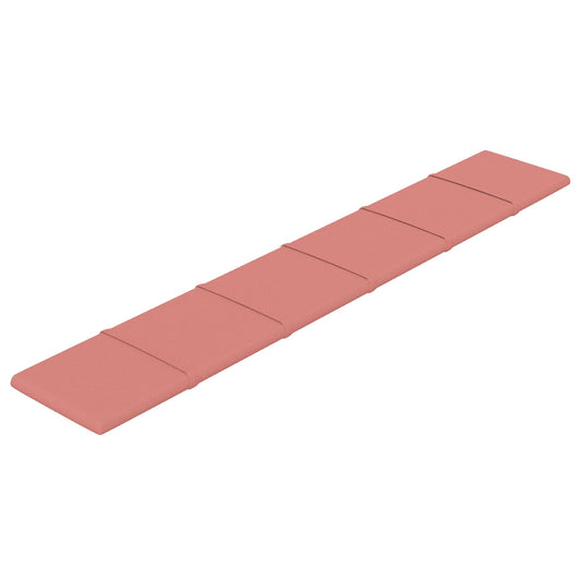 Nástěnný Čelník 12 Pcs Růžová 90 X 15 Cm Samet