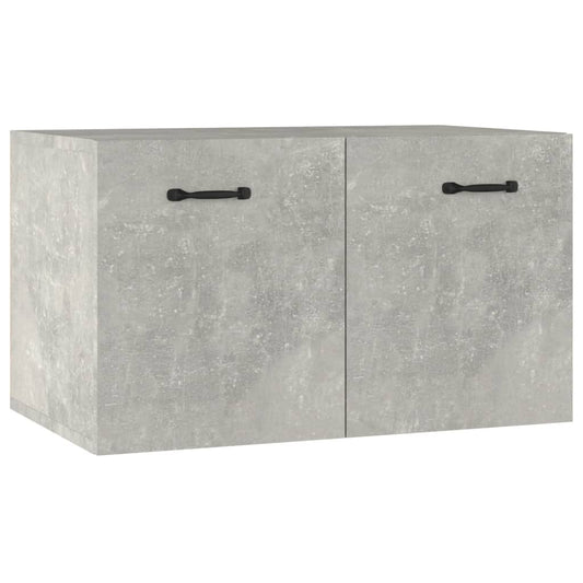 Nástěnná Skříňka Betonově Šedá 60X36,5X35 Cm Kompozitní Dřevo