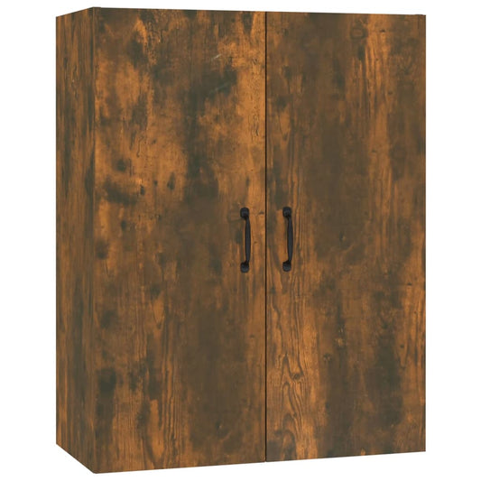 Závěsná Skříňka Kouřový Dub 69,5 X 34 X 90 Cm Kompozitní Dřevo