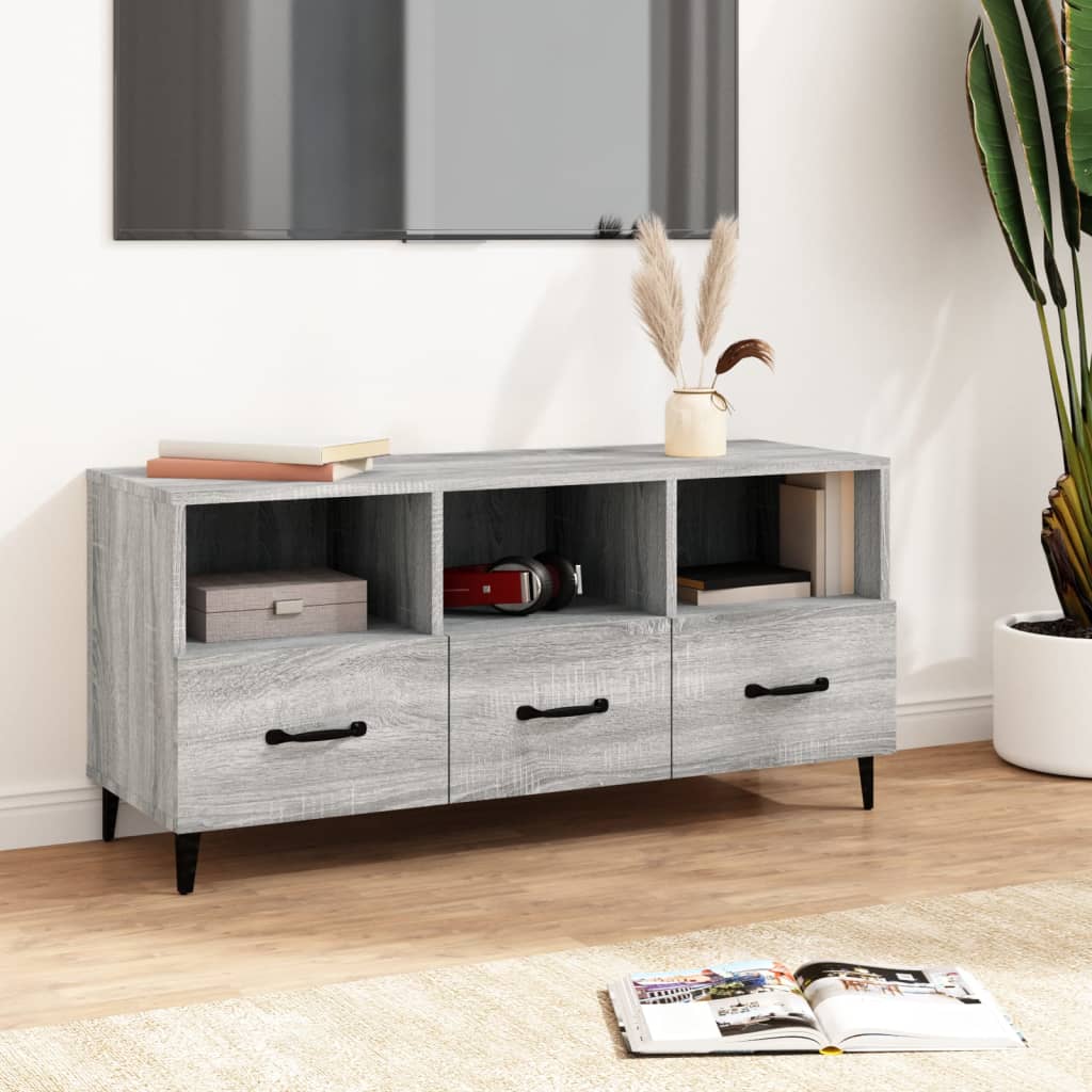 Tv Skříňka 102 X 35 X 50 Cm Kompozitní Dřevo