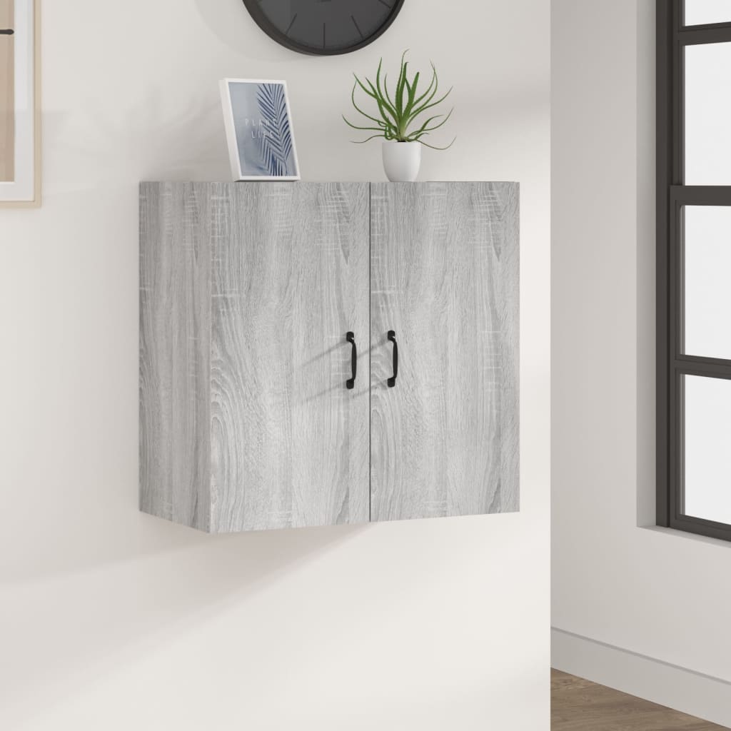 Nástěnná Skříňka Betonově Šedá 60 X 31 X 60 Cm Kompozitní Dřevo