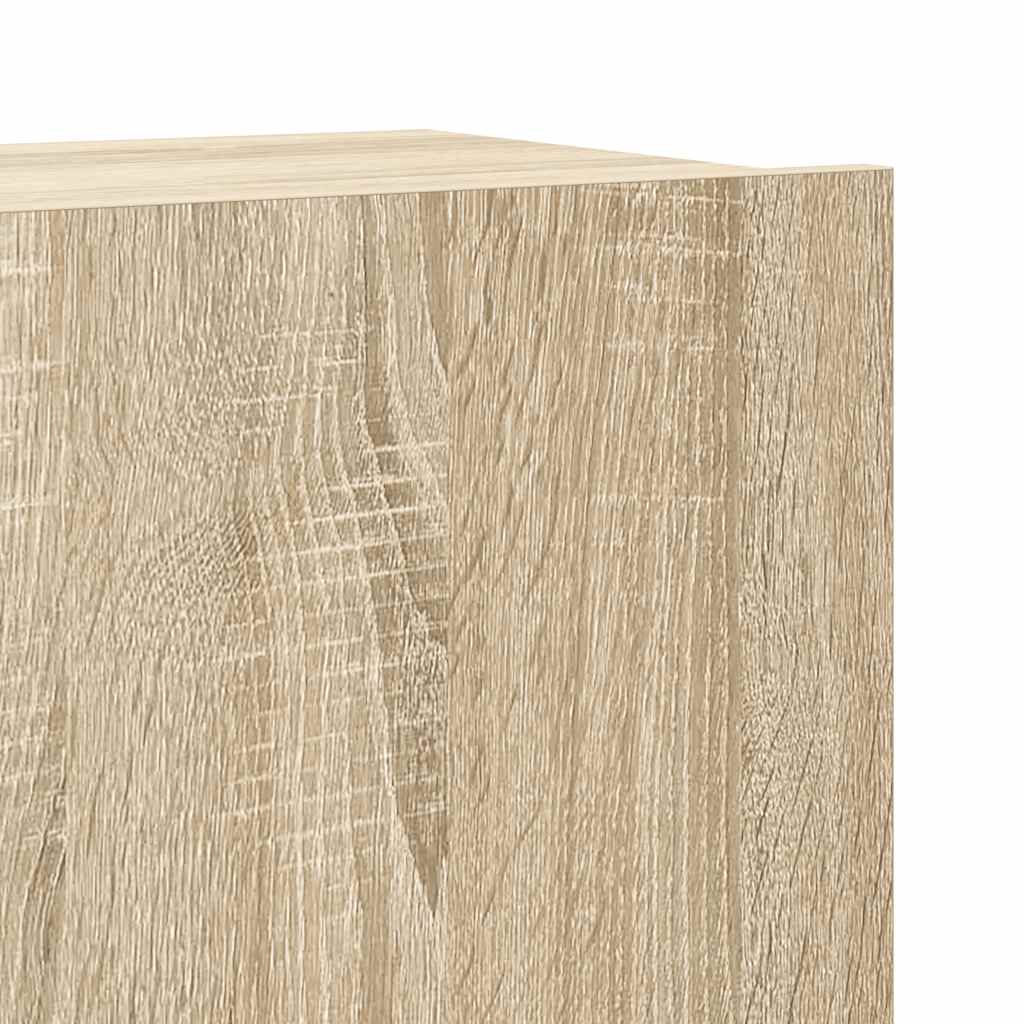 7Dílný Set Tv Skříněk Dub Sonoma Kompozitní Dřevo