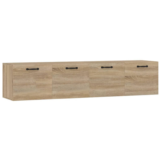Nástěnné Skříňky 2 Ks Dub Sonoma 60 X 36,5 X 35 Cm Kompozit