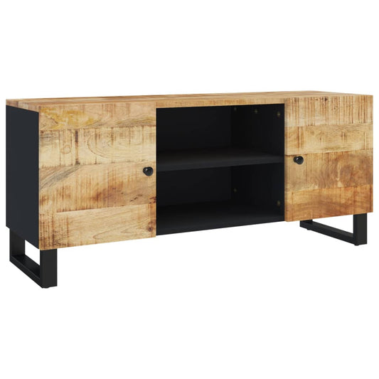 Tv Skříňka 105X33X46 Cm Masivní Mangovníkové Dřevo