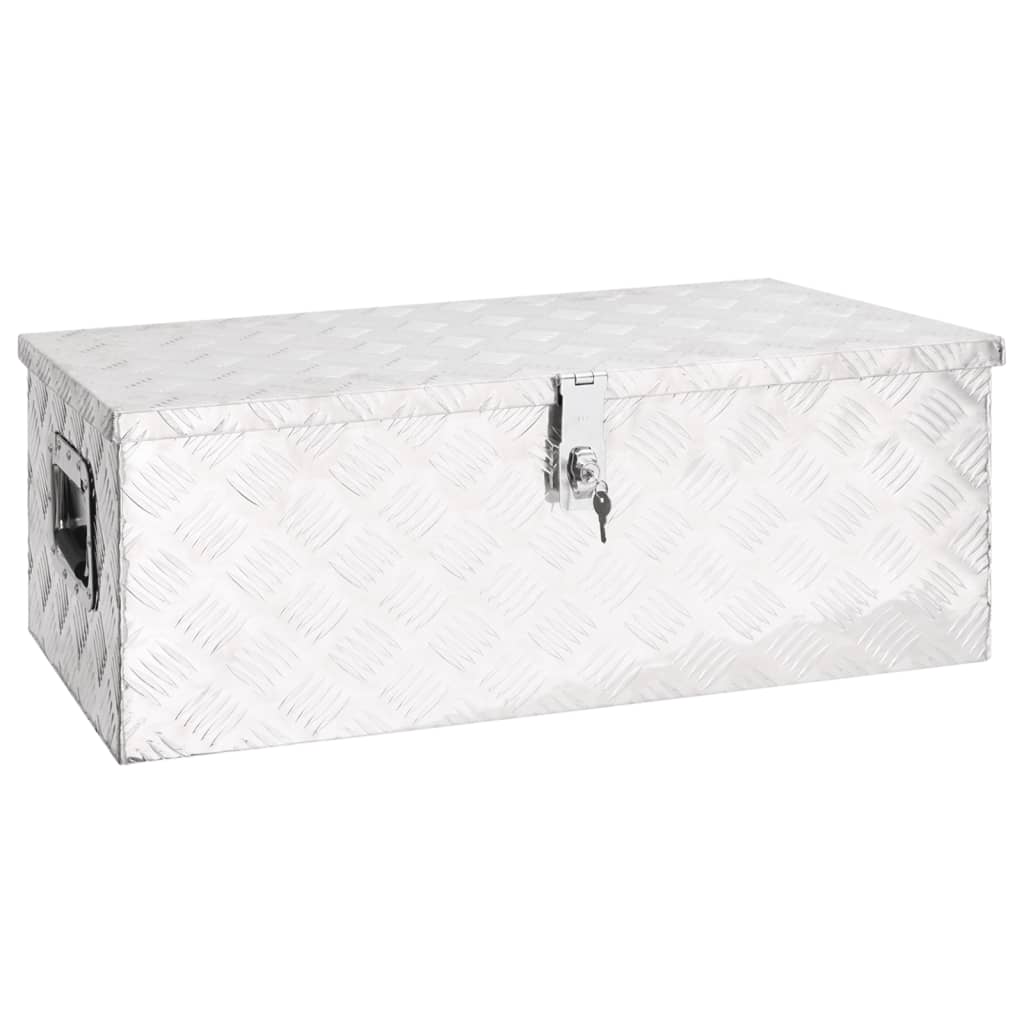 Hliníkový Box 61,5 X 26,5 X 30 Cm Stříbrný