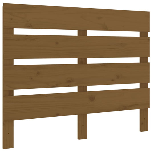 Čelo Postele Medově Hnědé 100 X 3 X 80 Cm Masivní Borovice
