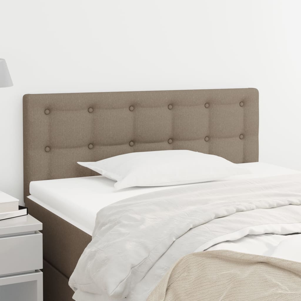Čela Postele 2 Ks 72 X 5 X 78/88 Cm Textil Taupe