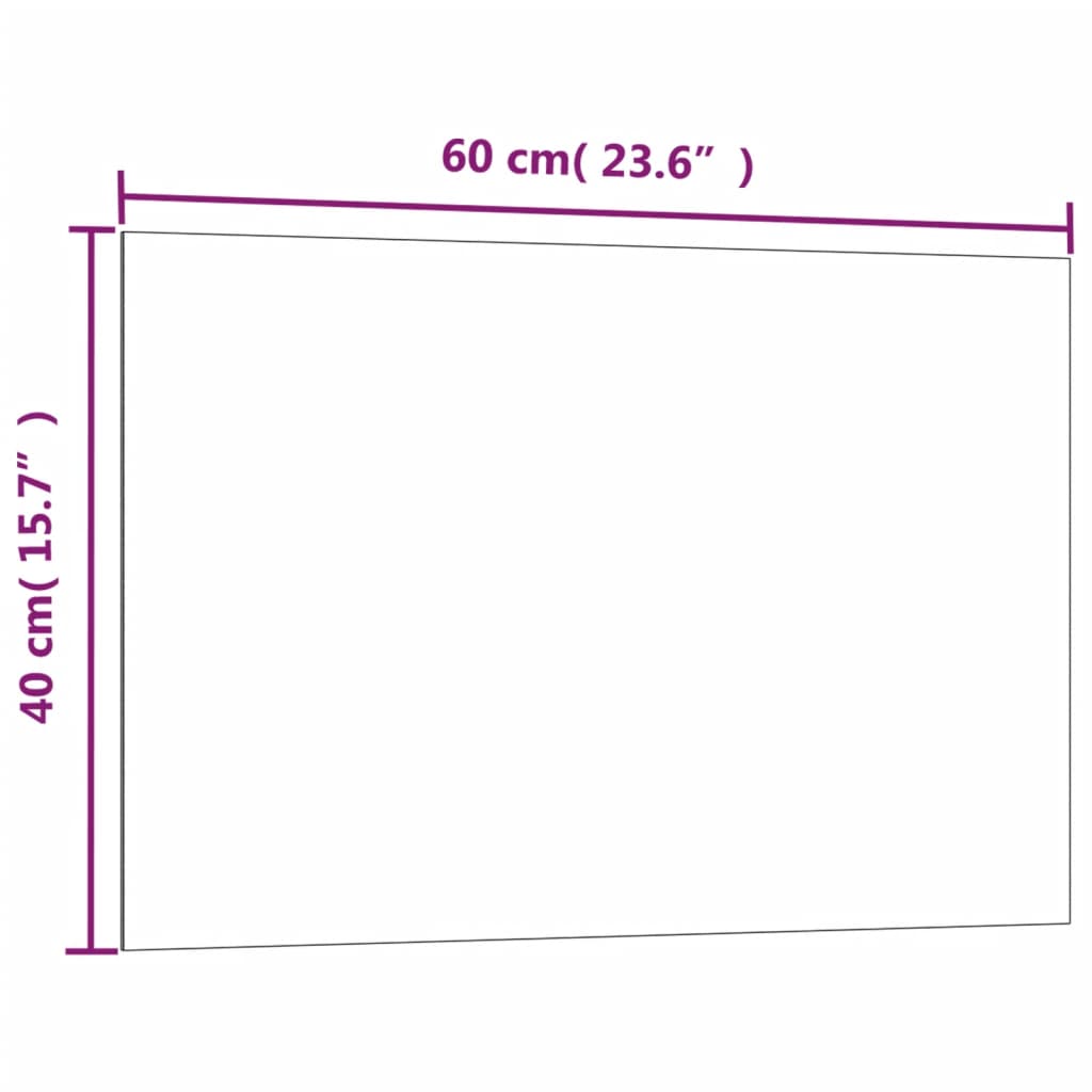 Nástěnná Magnetická Tabule Tvrzené Sklo