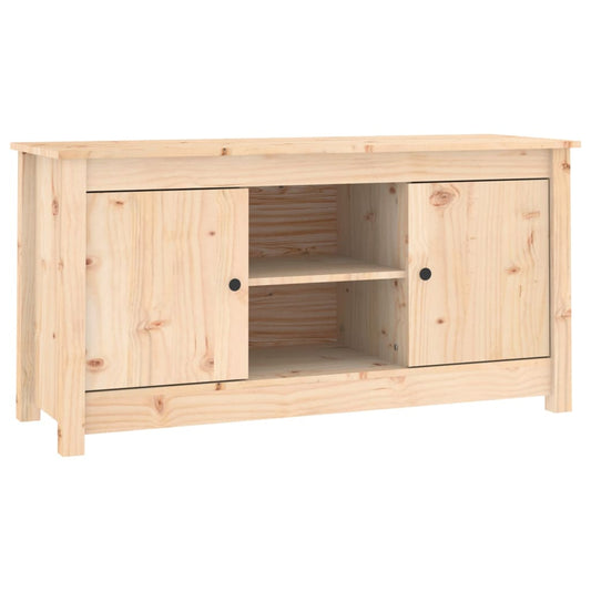 Tv Skříňka 103 X 36,5 X 52 Cm Masivní Borové Dřevo