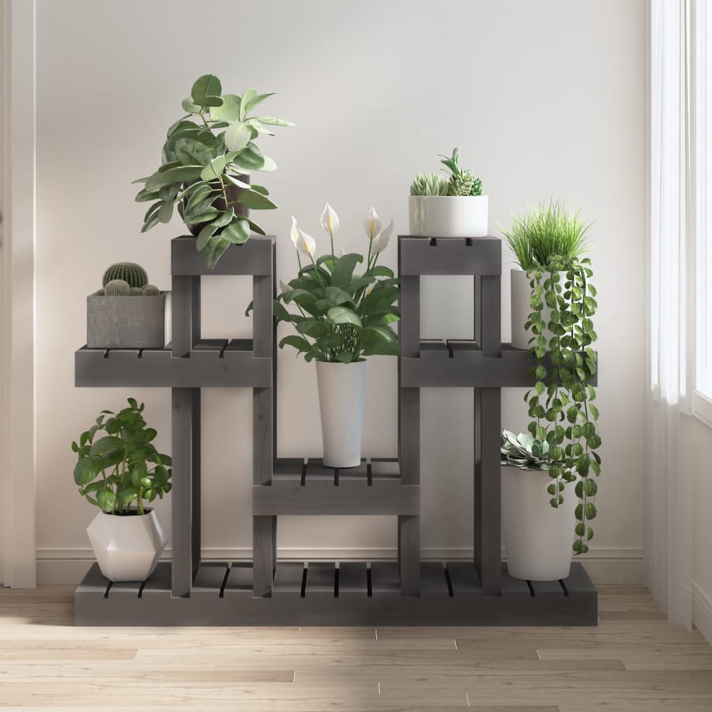 Stojan Na Rostliny 85X25X109,5 Cm Masivní Borové Dřevo