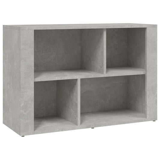 Příborník Betonově Šedý 80X30X54 Cm Kompozitní Dřevo