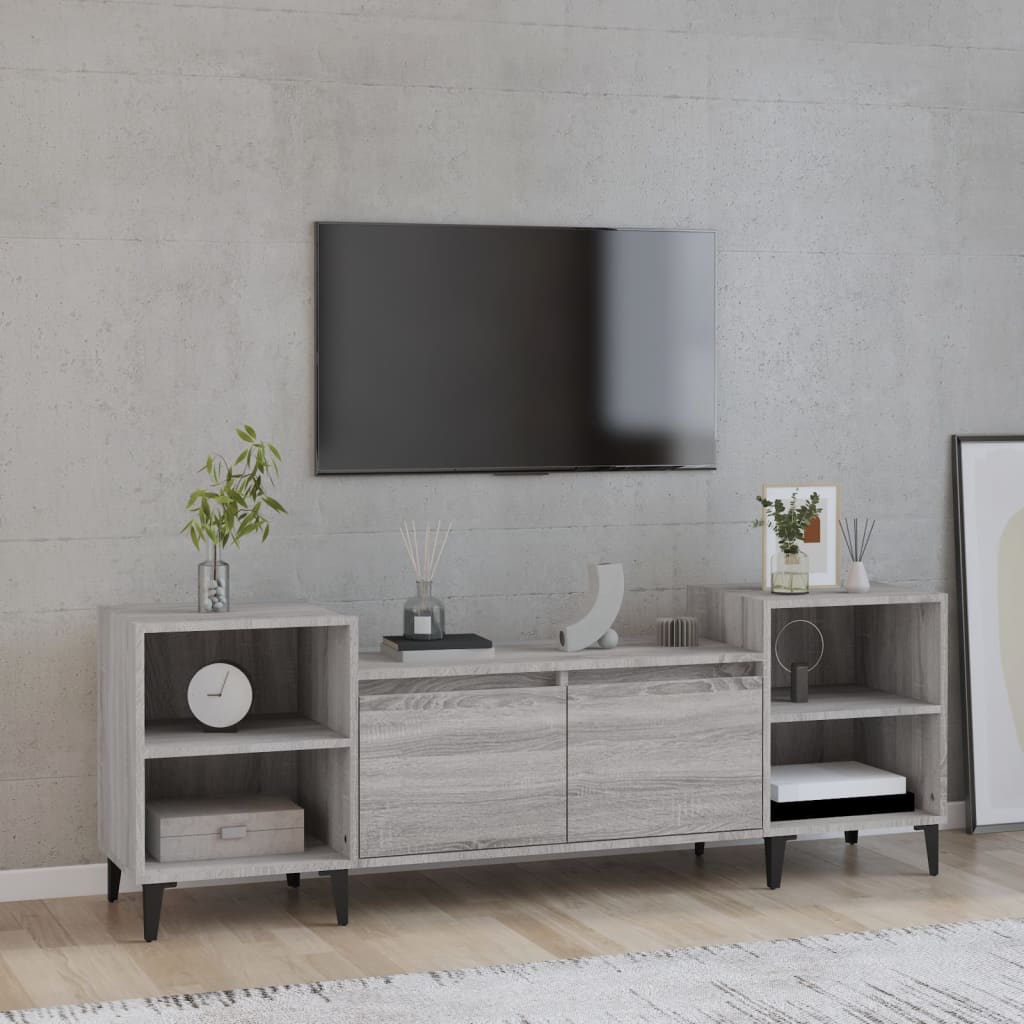 Tv Skříňka 160 X 35 X 55 Cm Kompozitní Dřevo