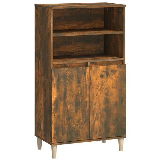 Skříň Highboard 60 X 36 X 110 Cm Kompozitní Dřevo