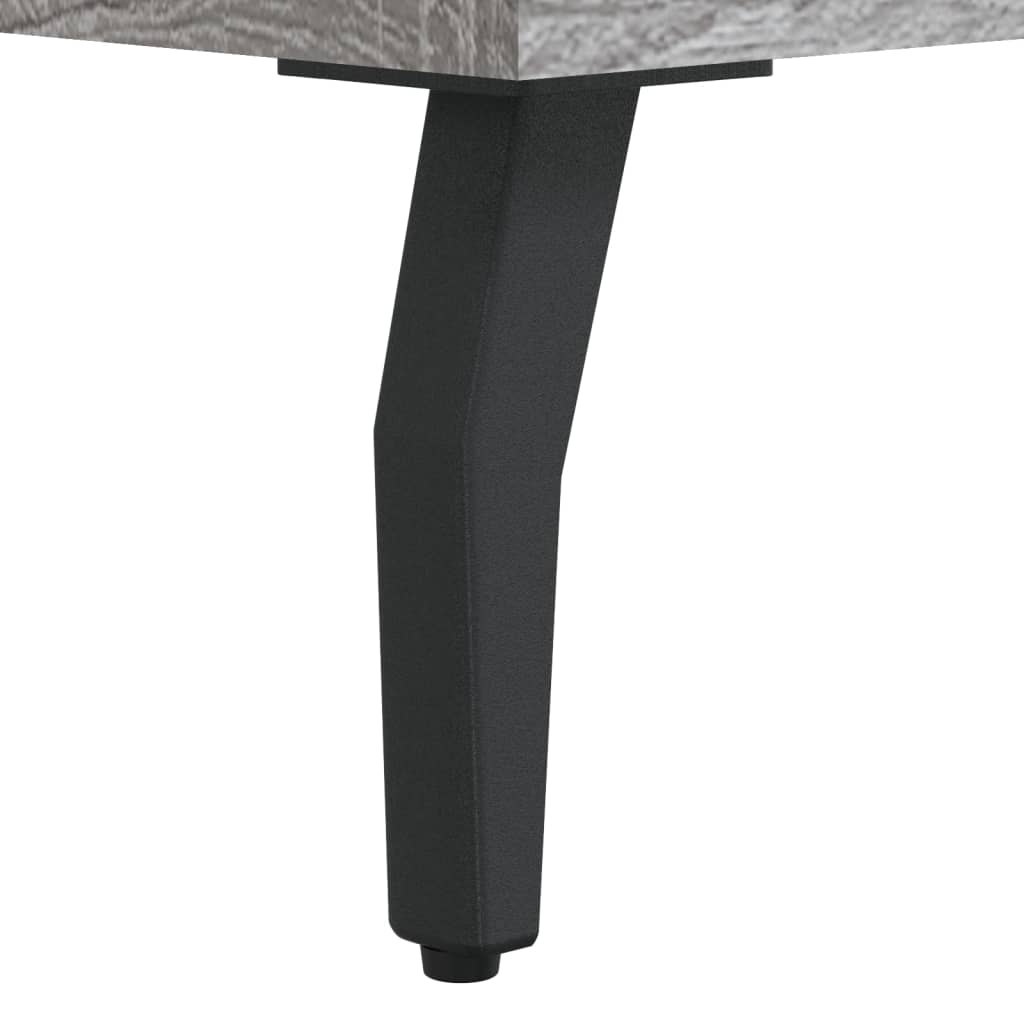 Skříň Highboard Šedá Sonoma 69,5 X 34 X 180 Cm Kompozitní Dřevo