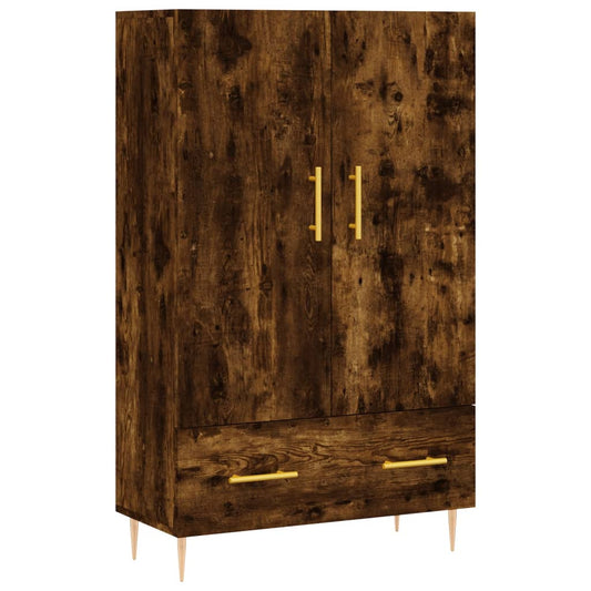 Skříň Highboard 69,5 X 31 X 115 Cm Kompozitní Dřevo