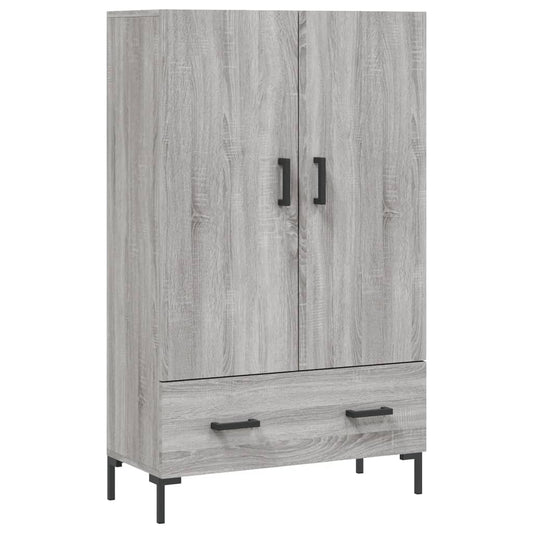 Skříň Highboard Šedá Sonoma 69,5 X 31 X 115 Cm Kompozitní Dřevo