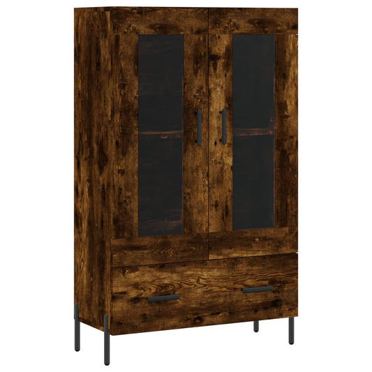 Skříň Highboard 69,5 X 31 X 115 Cm Kompozitní Dřevo