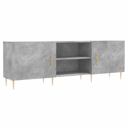 Tv Skříňka Betonově Šedá 150 X 30 X 50 Cm Kompozitní Dřevo