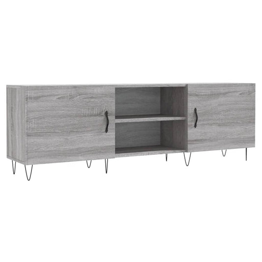 Tv Skříňka Šedá Sonoma 150 X 30 X 50 Cm Kompozitní Dřevo