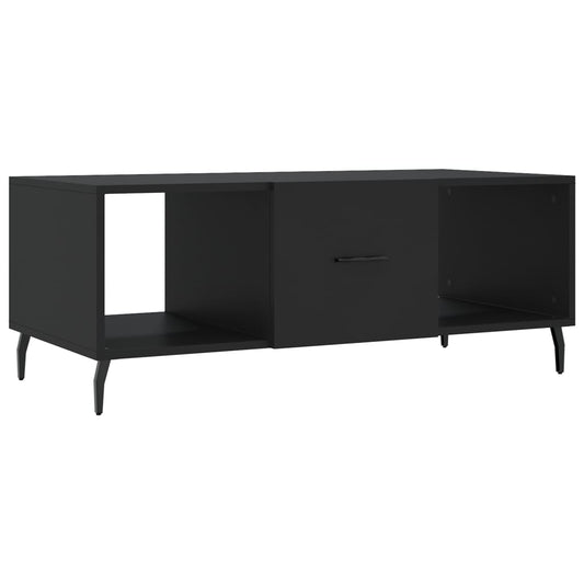 Konferenční Stolek Černý 102 X 50 X 40 Cm Kompozitní Dřevo