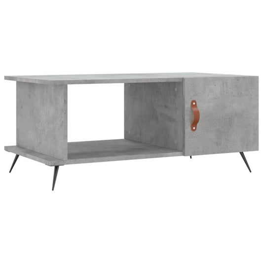 Konferenční Stolek Betonově Šedý 90X50X40 Cm Kompozitní Dřevo