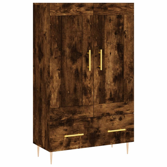 Skříň Highboard 69,5 X 31 X 115 Cm Kompozitní Dřevo