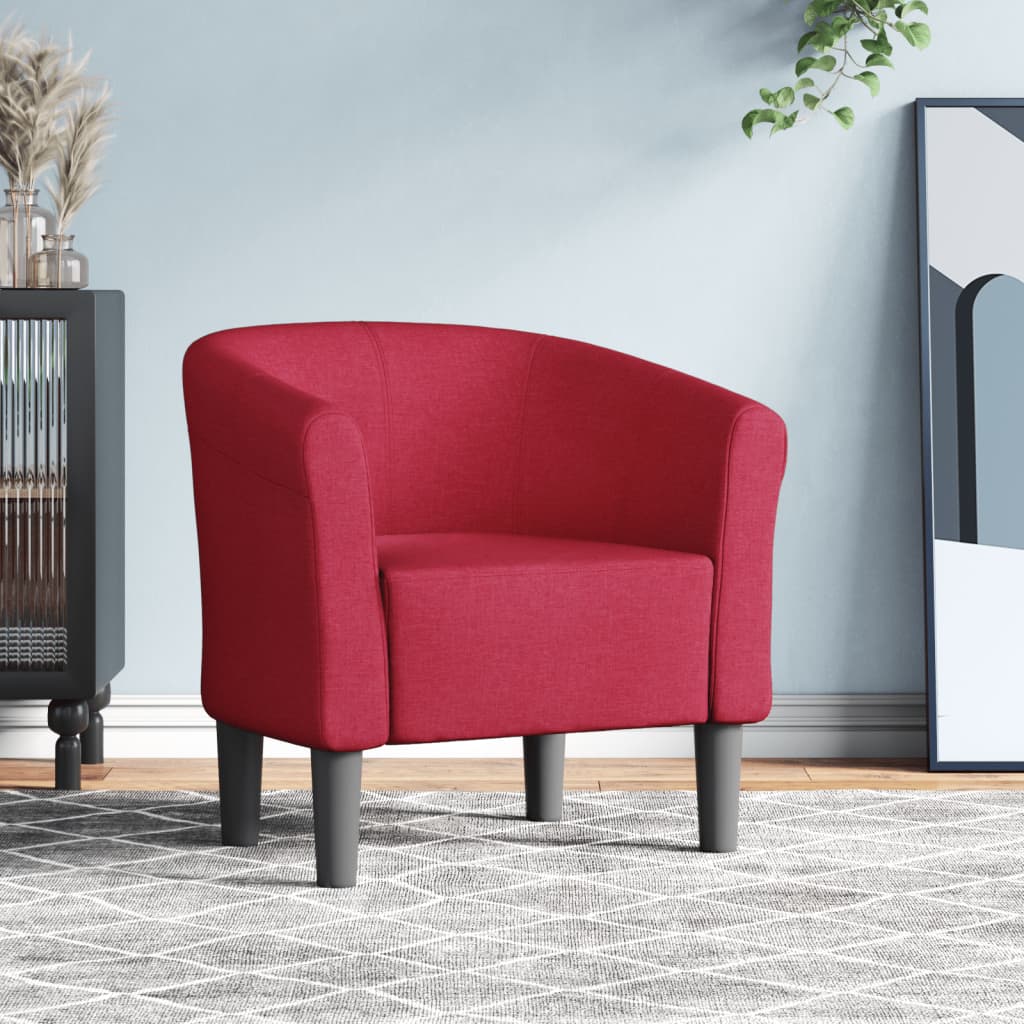 Klubové Křeslo S Podnožkou Modré Textil