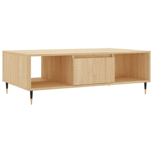 Konferenční Stolek 104 X 60 X 35 Cm Kompozitní Dřevo