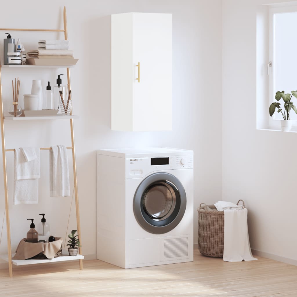 Nástěnná Skříňka Šedá Sonoma 34,5 X 34 X 90 Cm