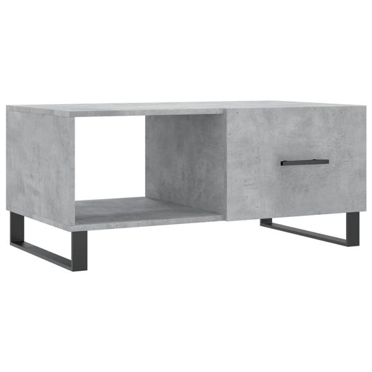 Konferenční Stolek Betonově Šedý 90X50X40 Cm Kompozitní Dřevo