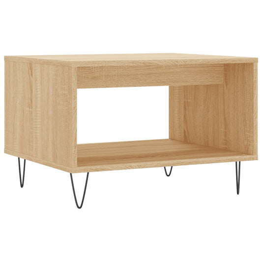 Konferenční Stolek Dub Sonoma 60 X 50 X 40 Cm Kompozitní Dřevo