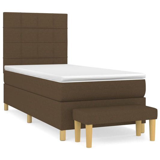Box Spring Postel S Matrací Textil