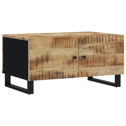 Konferenční Stolek 80 X 50 X 40 Cm Masivní Mangovník A Kompozit