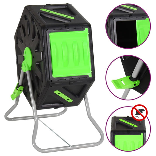 Bubnový Kompostér 60 X 43 X 74 Cm Polypropylen