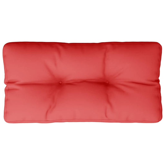 Poduška Na Palety Červená 70 X 40 X 12 Cm Textil
