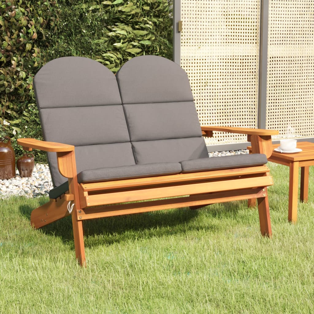 Zahradní Lavice Adirondack 126 Cm Masivní Akáciové Dřevo