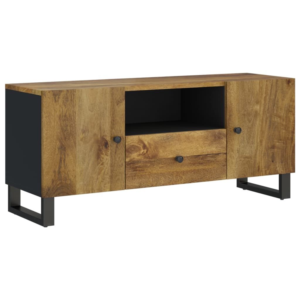 Tv Stolek 105 X 33,5 X 46 Cm Masivní Mangovník A Kompozit